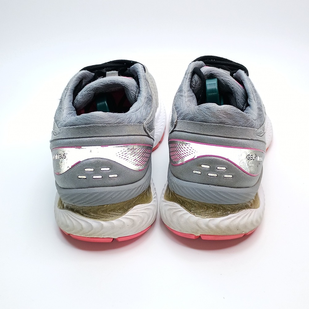 Asics Gel Nimbus 22 Womens Running Shoes Grey Pink 1012A585 Size 11 - Picture 4 of 9